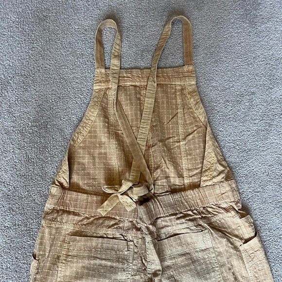 Free People, Savannah Overalls, Size Small, Color Gosling - Picture 3 of 6